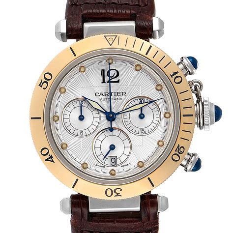 cartier pasha mens watch|cartier pasha chronograph 38mm.